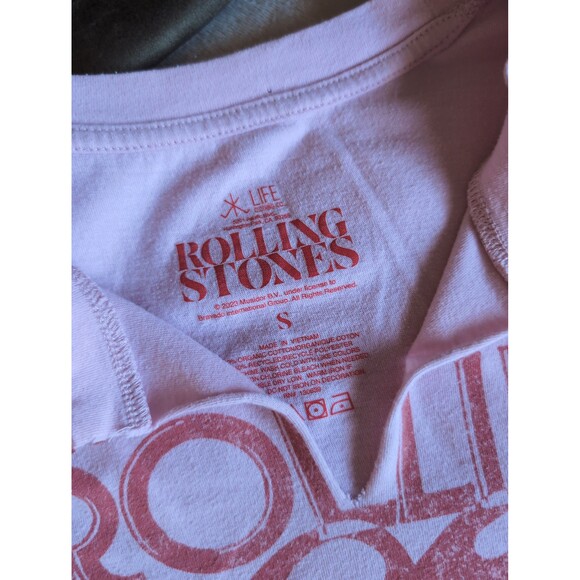 Rolling Stones pink t shirt size small - Picture 3 of 6